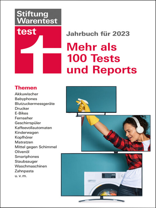 Titeldetails für test Jahrbuch 2023 nach Stiftung Warentest - Warteliste